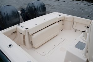 Grady-White Canyon 336 33-foot center console cockpit overall