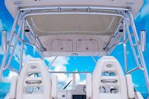 Grady-White Gulfstream 232 23-foot walkaround cabin fishing boat hardtop