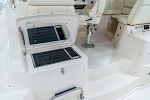 Grady-White Boats Express 370 37-foot Express Cabin boat electric cockpit grill