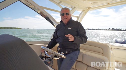Boating's Randy Vance on the <em>Freedom 325</em>