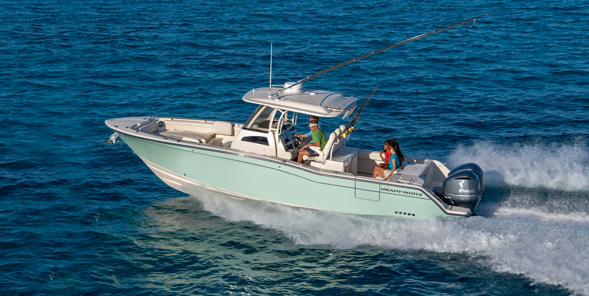 GradyWhite Dual & Center Console Saltwater Fishing Boats