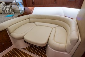 Grady-White Boats Express 370 37-foot Express Cabin boat convertible dinette area berth