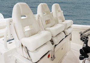 Grady-White Canyon 376 37-foot center console helm seats