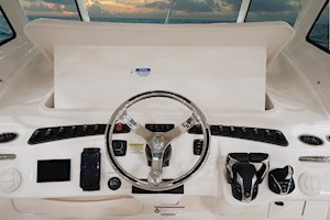 Grady-White Canyon 376 37-foot center console helm overall