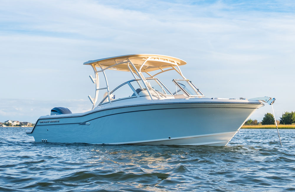GradyWhite Dual & Center Console Saltwater Fishing Boats