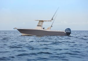 Grady-White Fisherman 257 center console boat profile