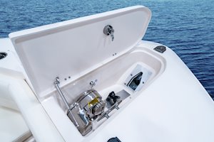 Grady-White Freedom 307 30-foot dual console anchor windlass