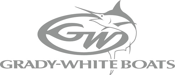 Grady-White logo with marlin illustration