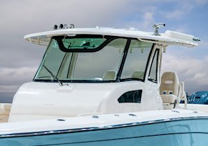 Grady-White Canyon 376 37-foot center console windshield
