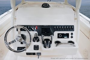 Grady-White Canyon 271 27-foot center console helm overall