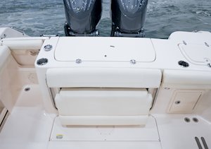 Grady-White Canyon 271 27-foot center console cockpit overall