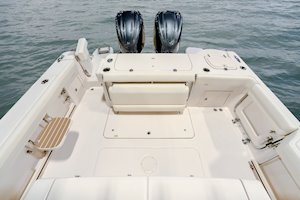 Grady-White Canyon 326 32-foot center console cockpit overall