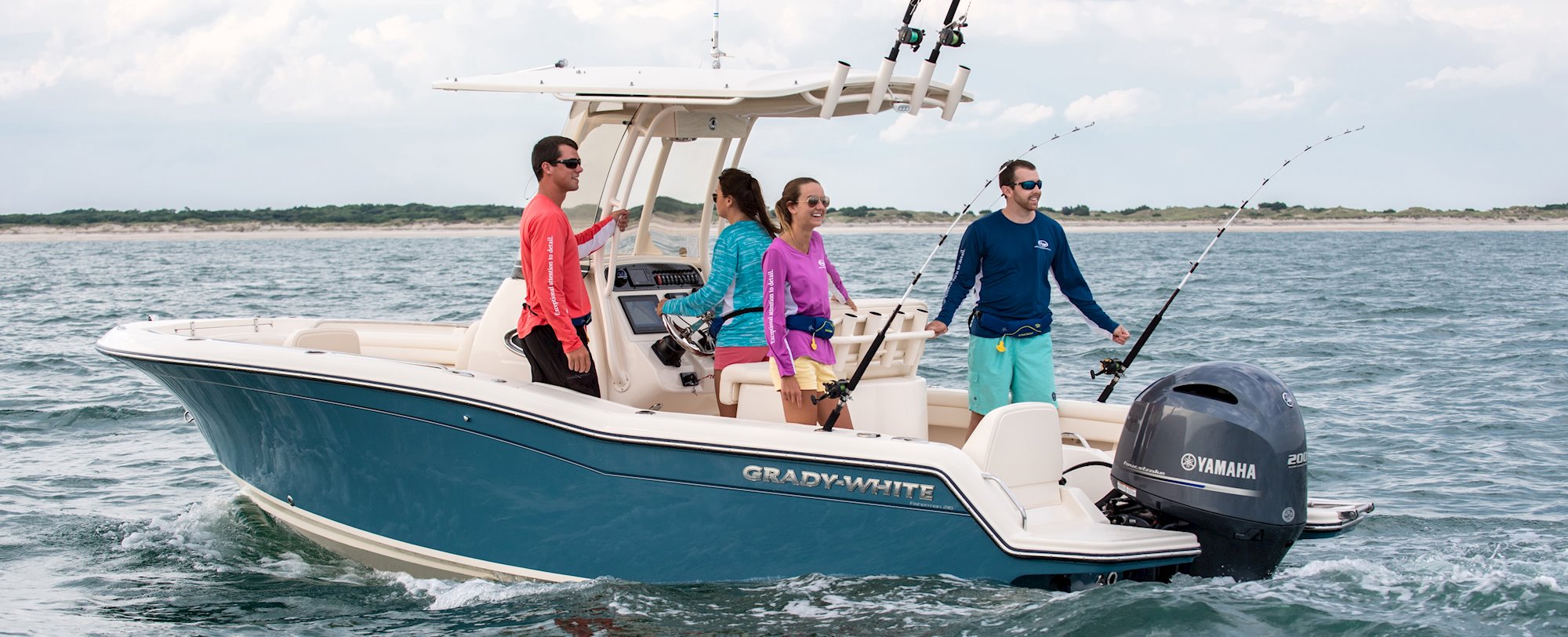 GradyWhite Boats Trolling for King Mackerel