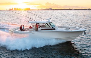 Grady-White Canyon 456 Center Console Boat Running