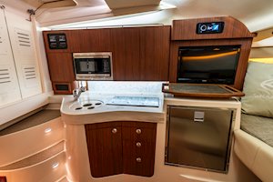 Grady-White Boats Express 330 33-foot Express Cabin Boat galley