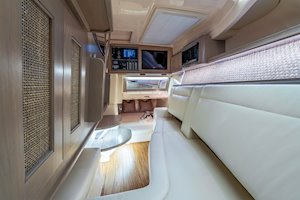 Grady-White Freedom 415 41-foot dual console fishing boat cabin